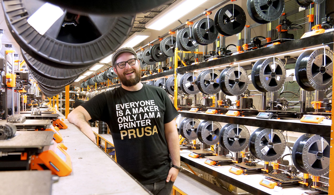 Popularizátor 3D tisku Průša otevře dveře dílny PrusaLab nadějným startupům
