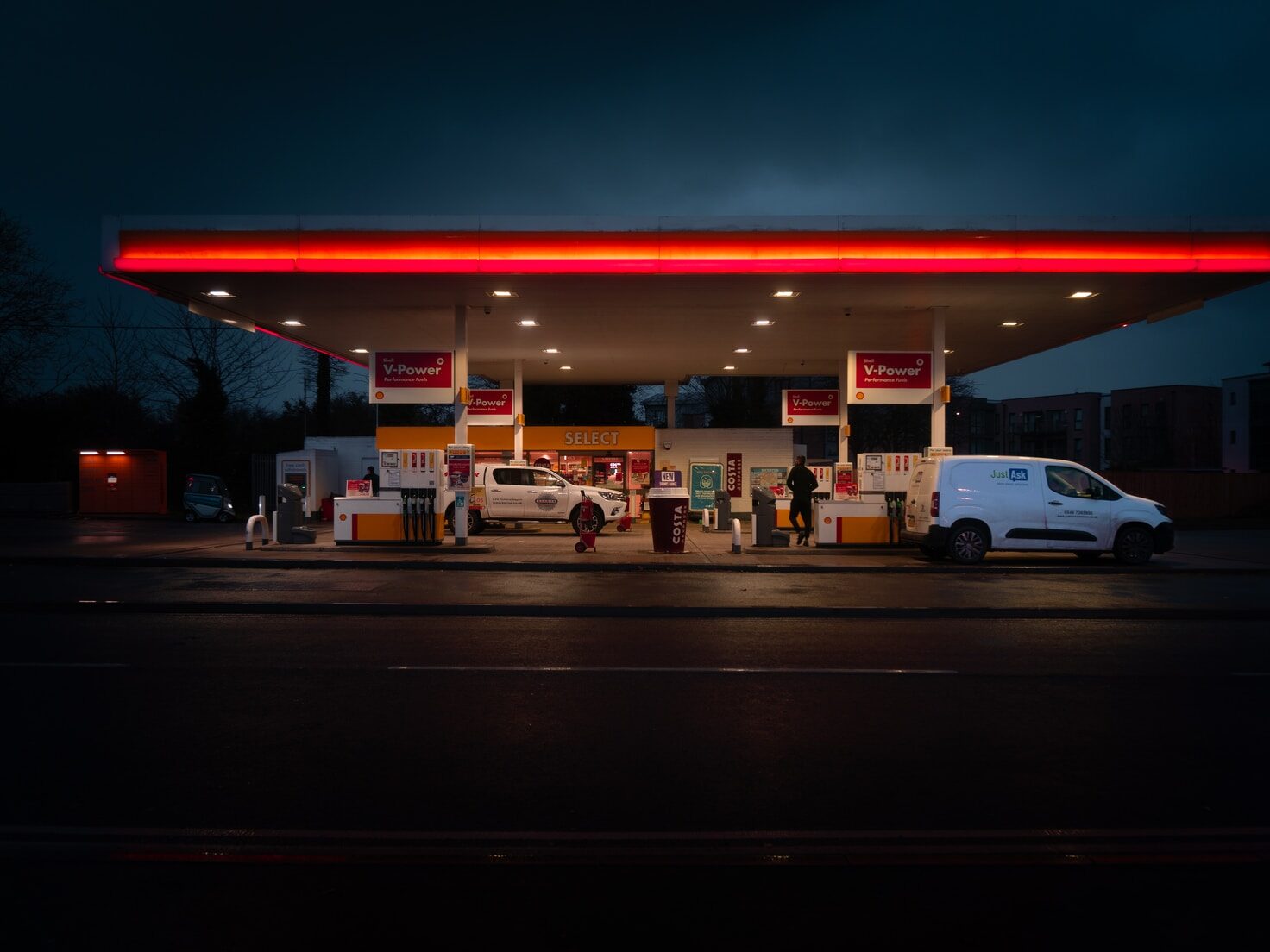 Němci obsazují polské benzínky ve velkém