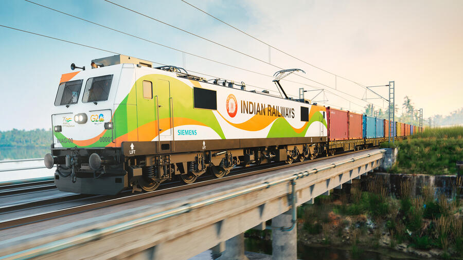 Velká zakázka pro Siemens. Dodá do Indie 1200 elektrických lokomotiv