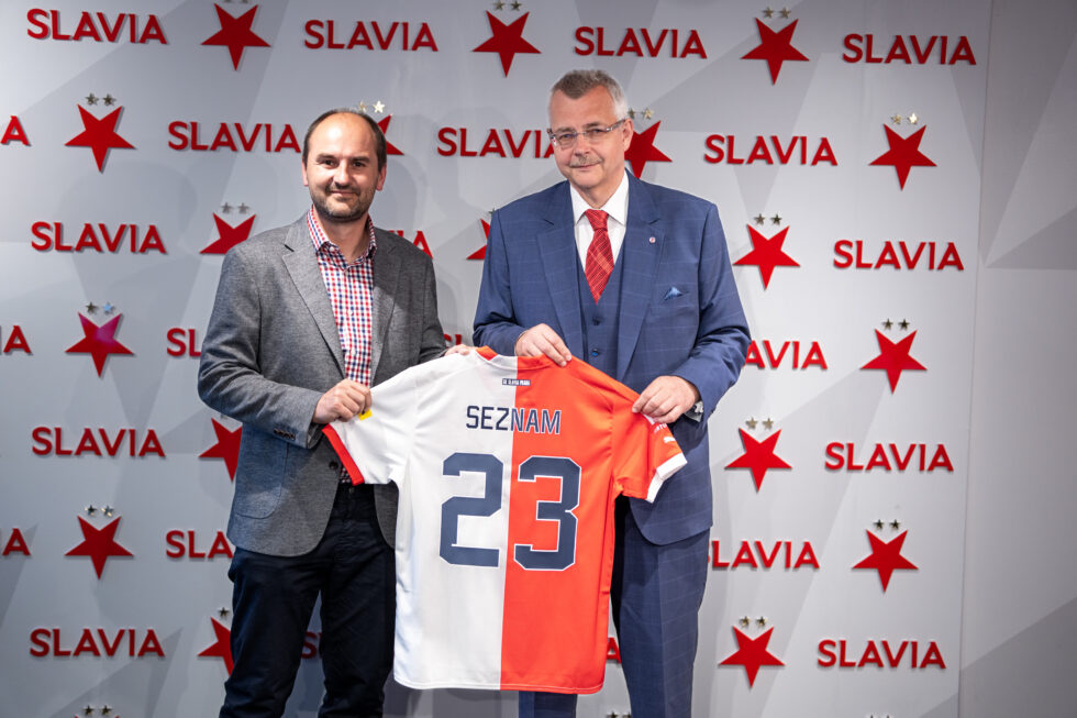 Společnost Seznam.cz a pražská Slávia spojují síly. Klub chce větší návštěvnost diváků