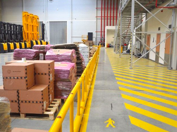 Jak na podlahové označení výrobních prostor?