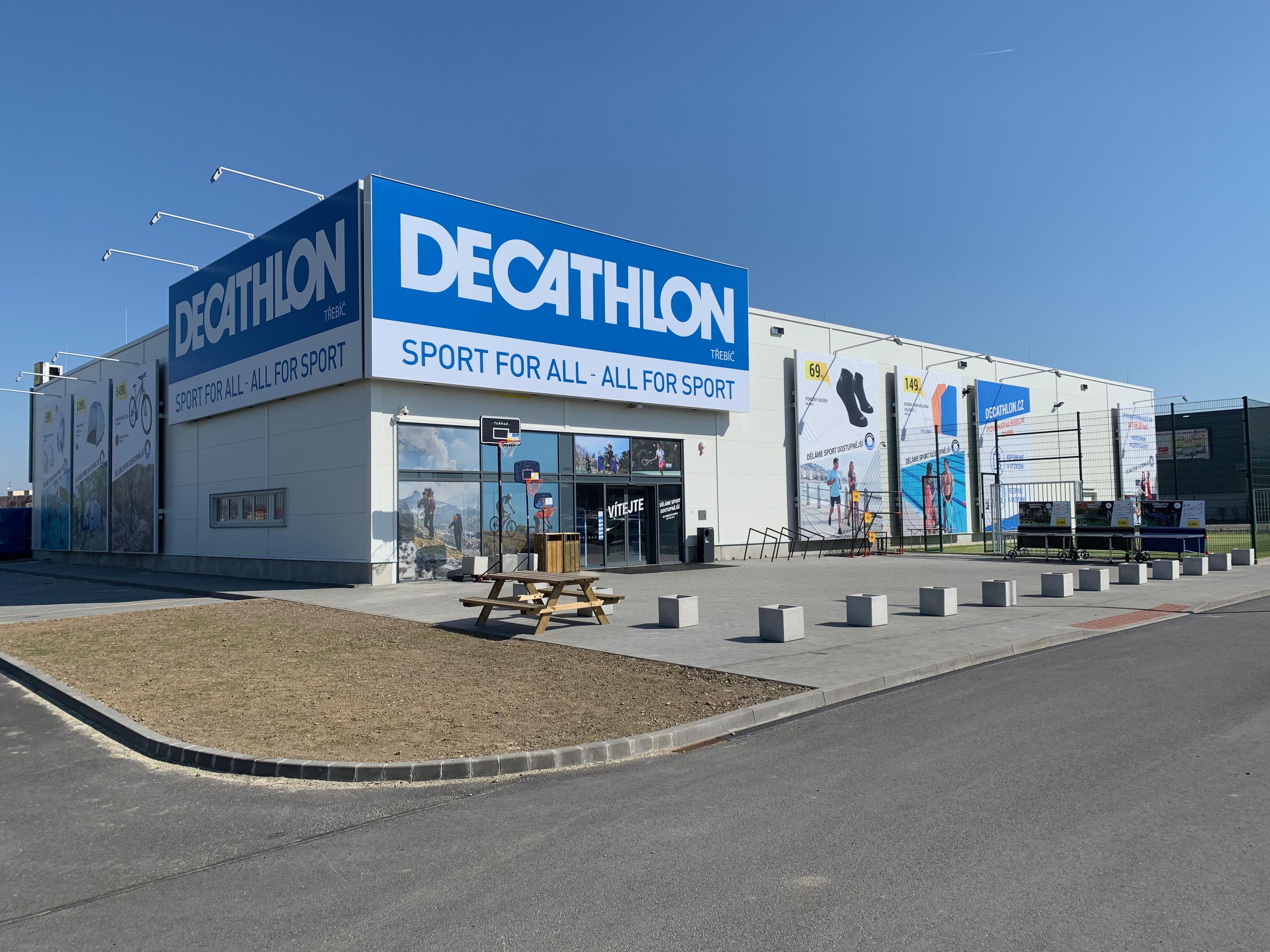 Francouzský Decathlon před olympijskými hrami v Paříži mění vzhled své značky