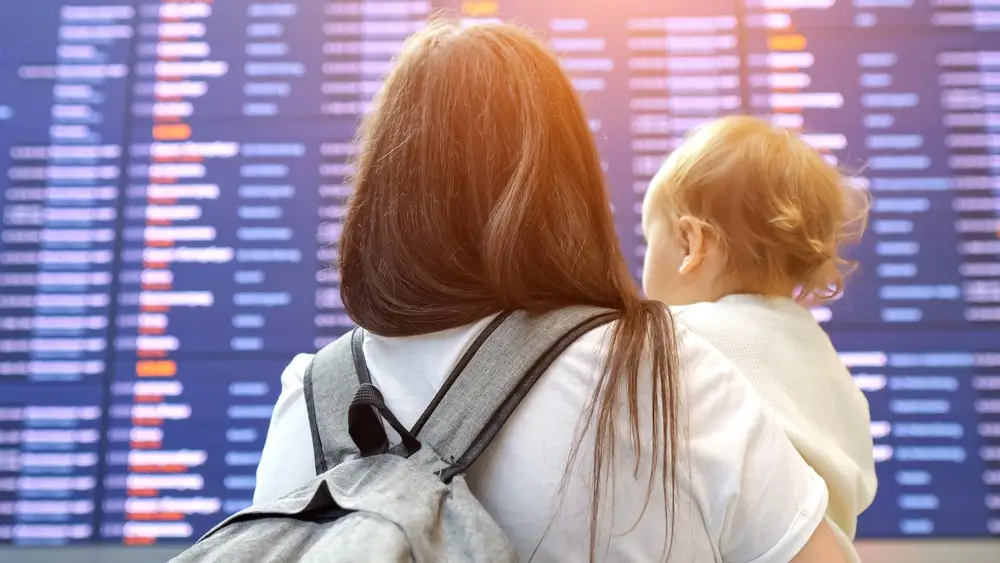 žena s d&iacute;tětem