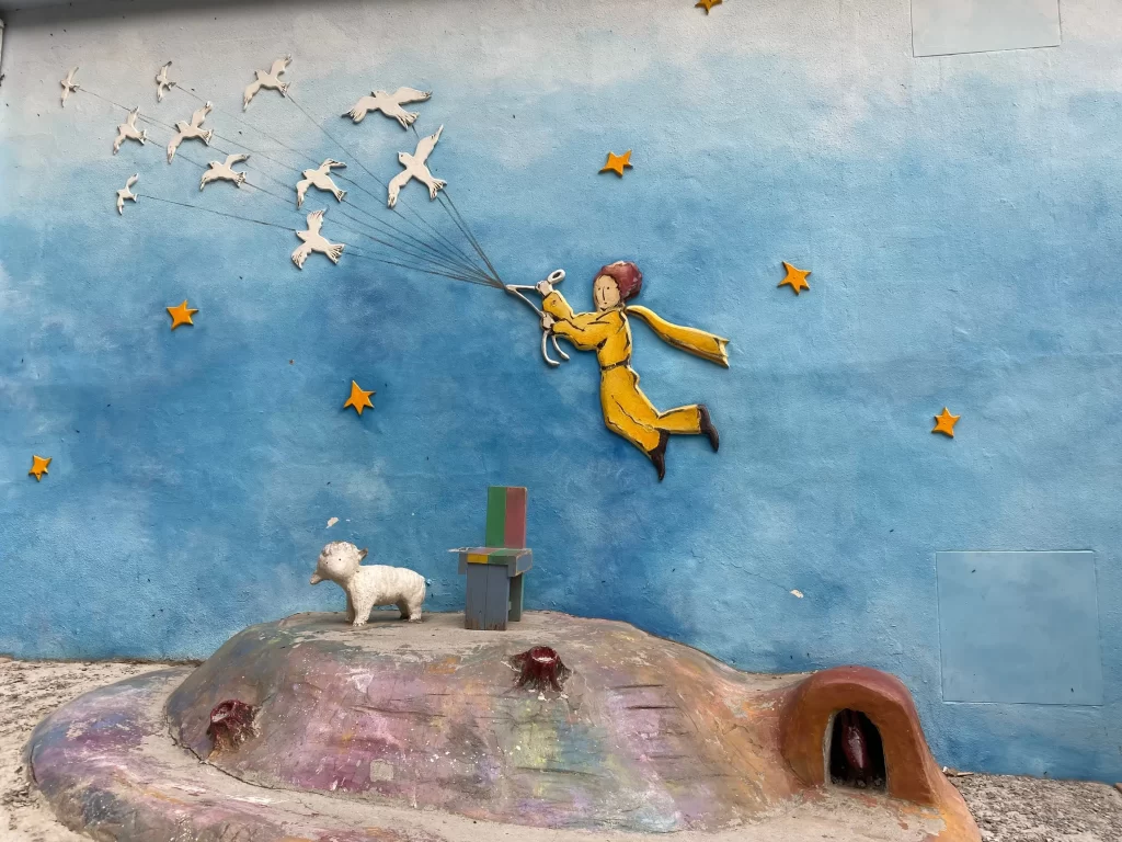 Postava malého prince.