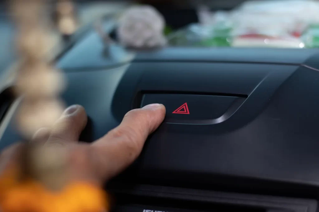 Použití výstražných světel