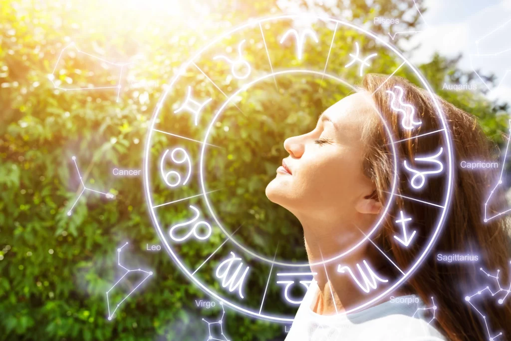 žena a znamení zvěrokruhu