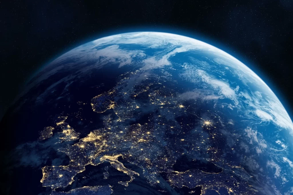 Země ve vesmíru