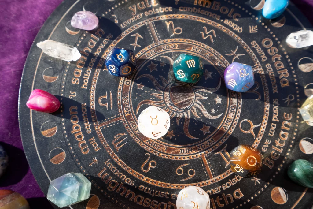 zvěrokruh a astrologické kameny