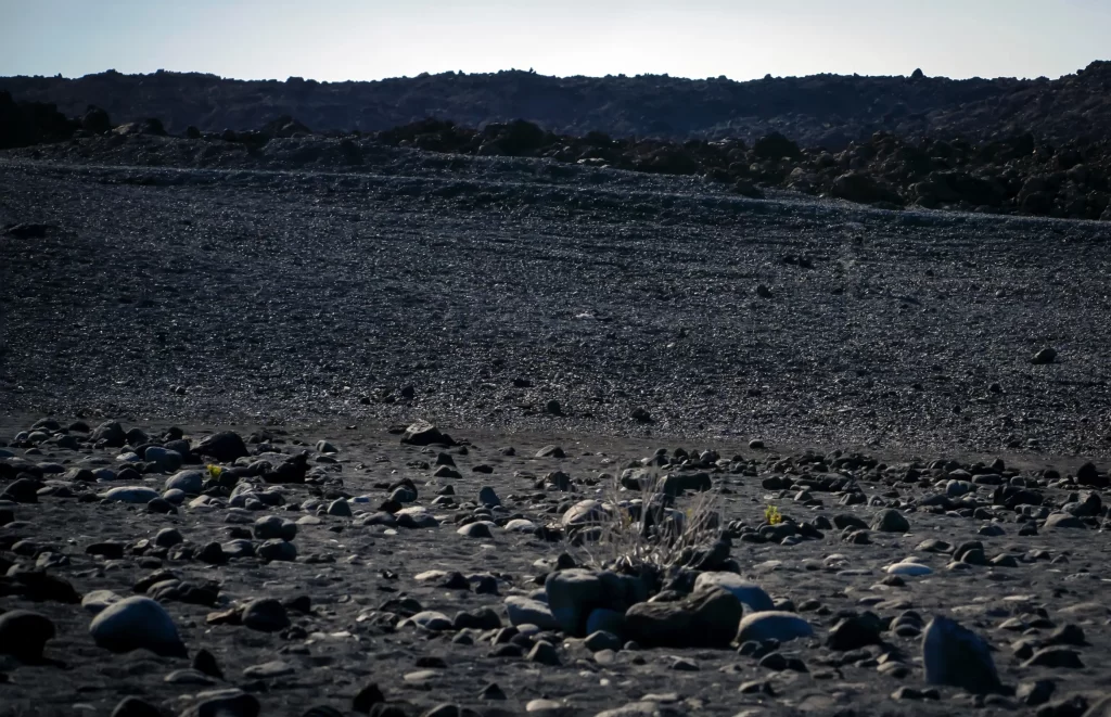 Kamenit&eacute; prostranstv&iacute; bez lid&iacute;. 