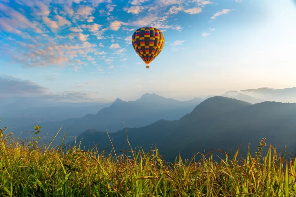 Bal&oacute;n ve vzduchu