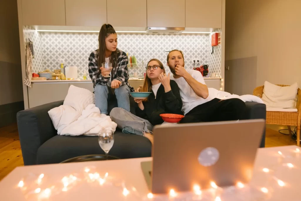 Skupina př&aacute;tel