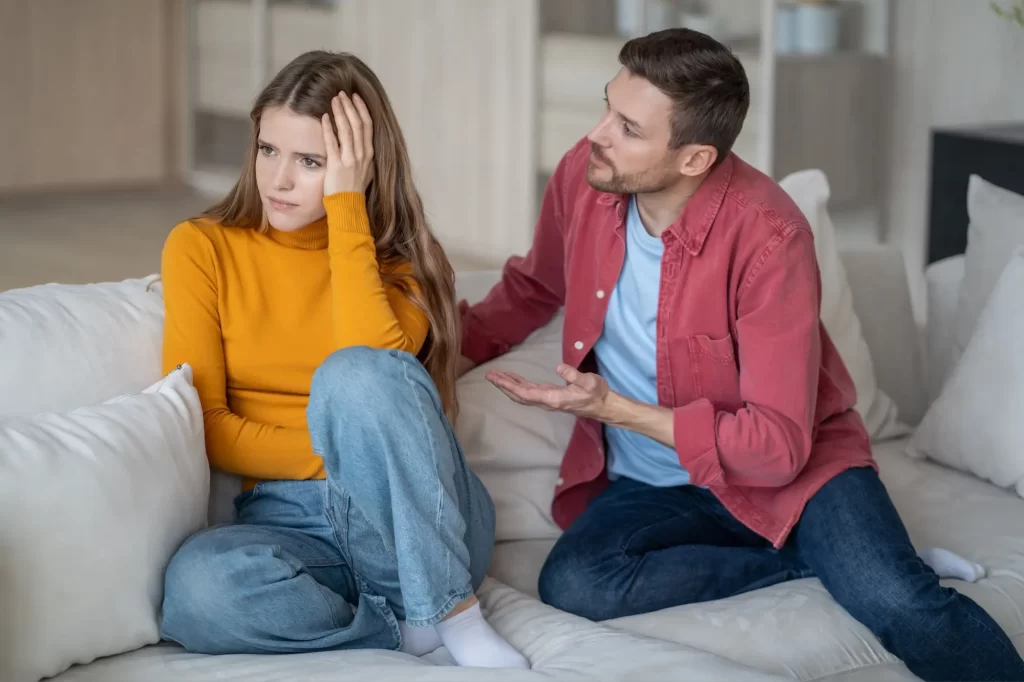 H&aacute;dka mezi mužem a ženou