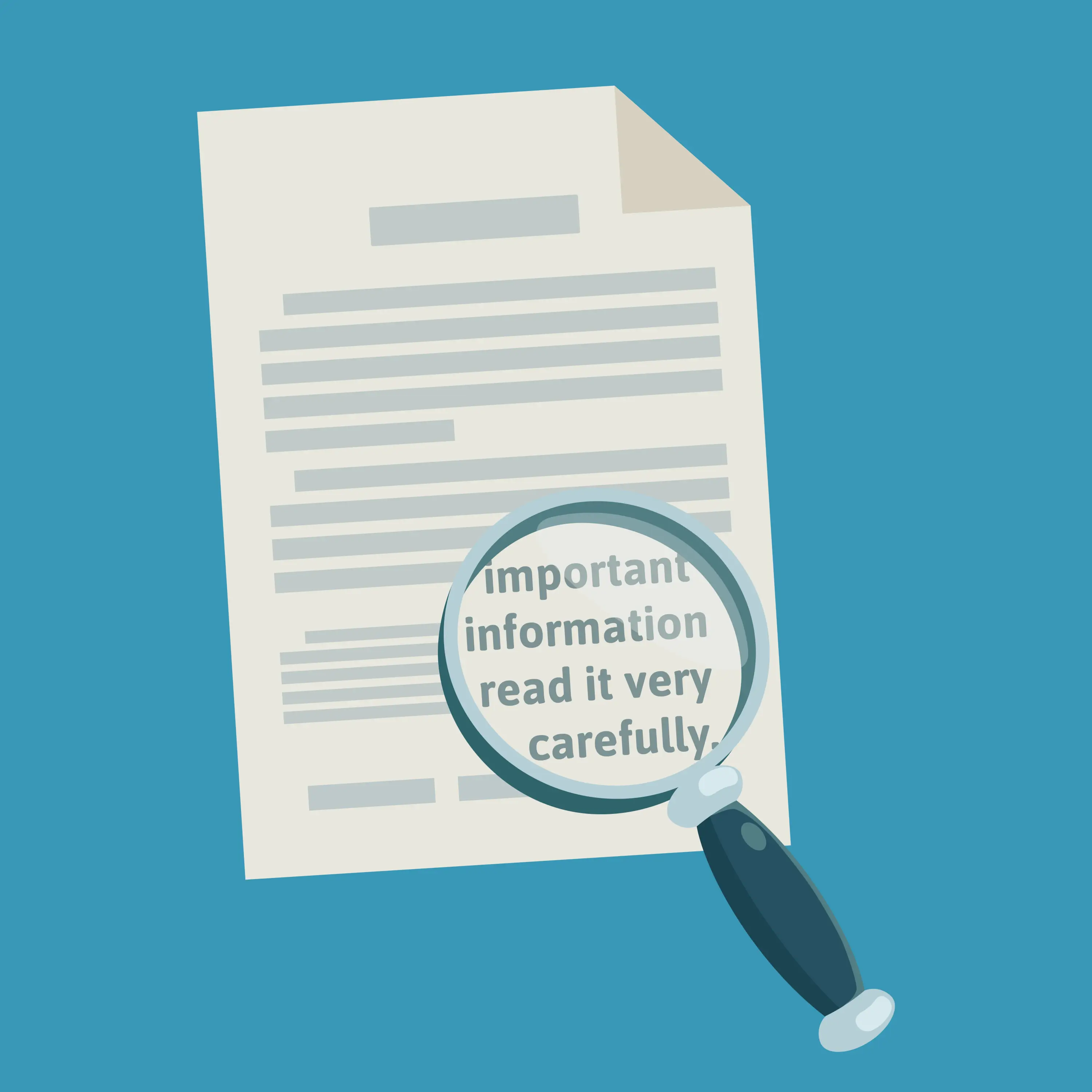 Důkladné čtení smlouvy: Neznalost drobných písmenek vás neomlouvá