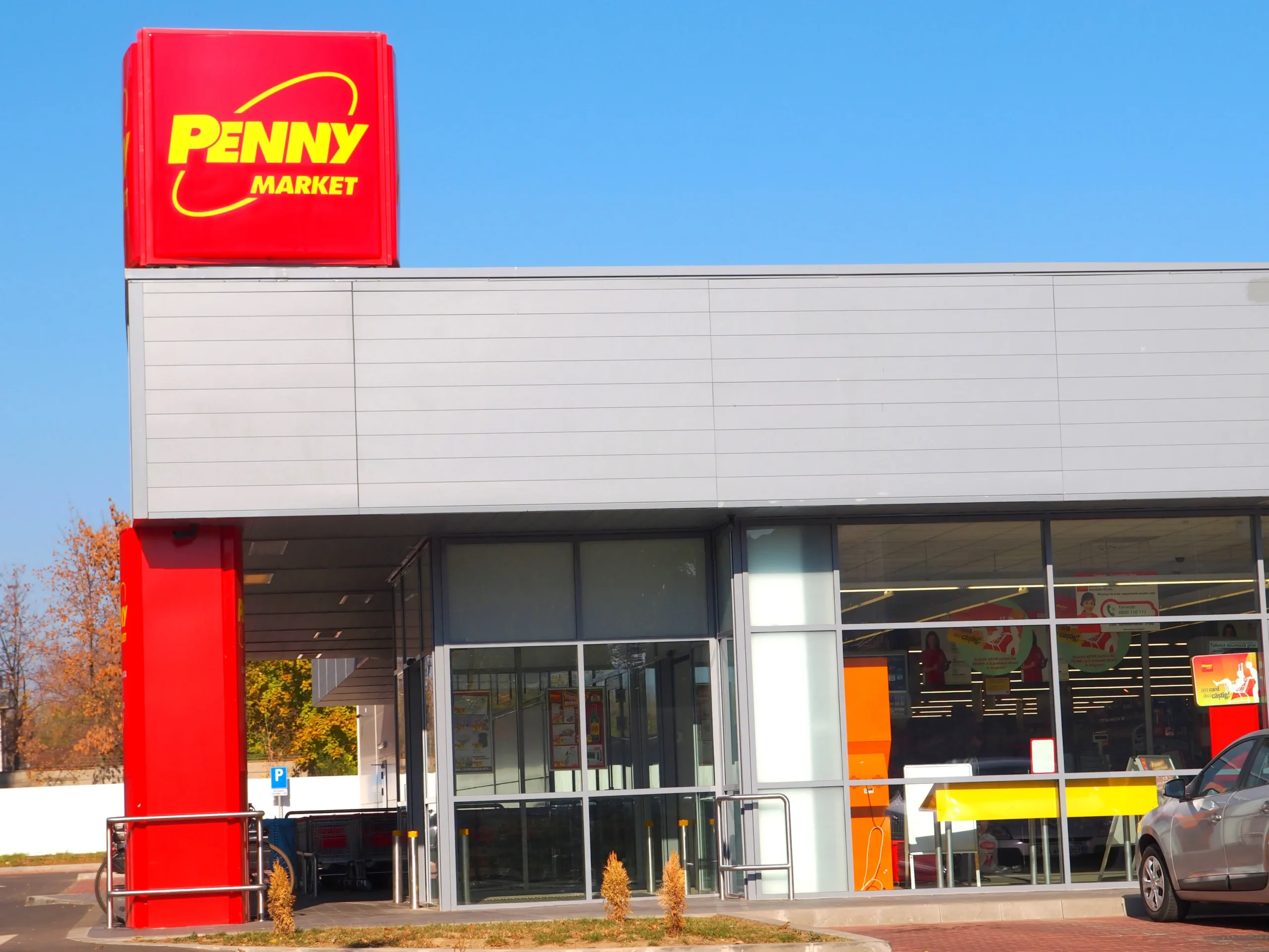 Moderní prodejna Penny marketu