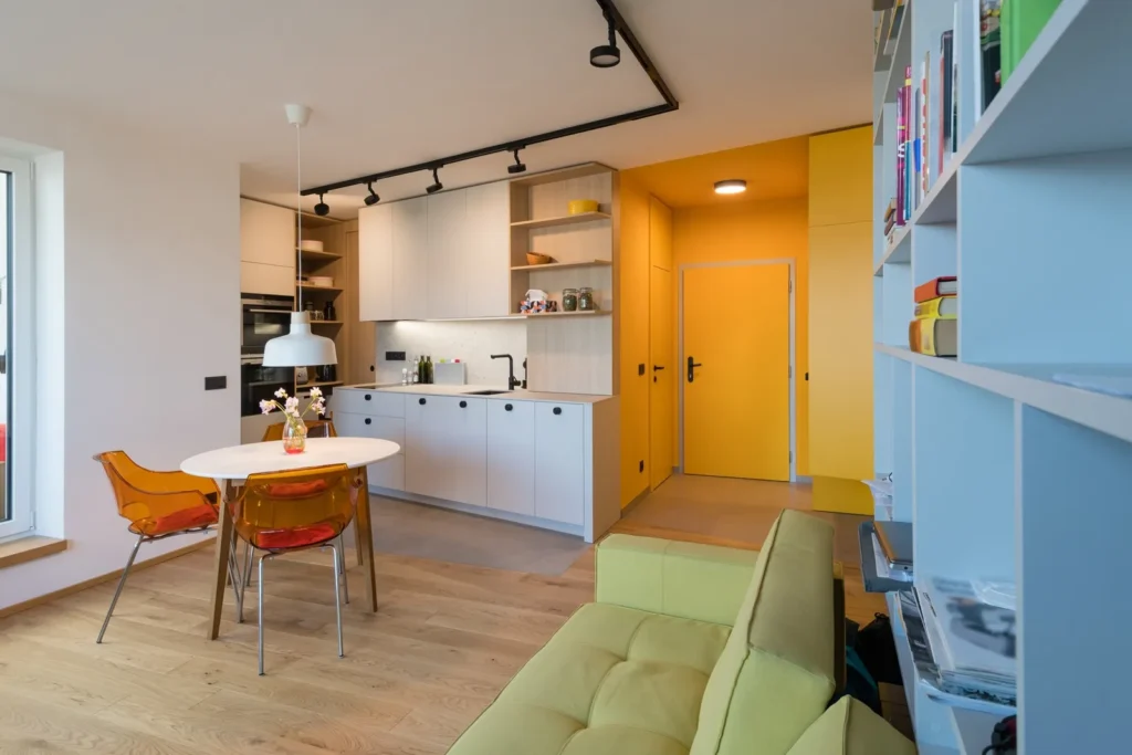 Minimalistický malý byt