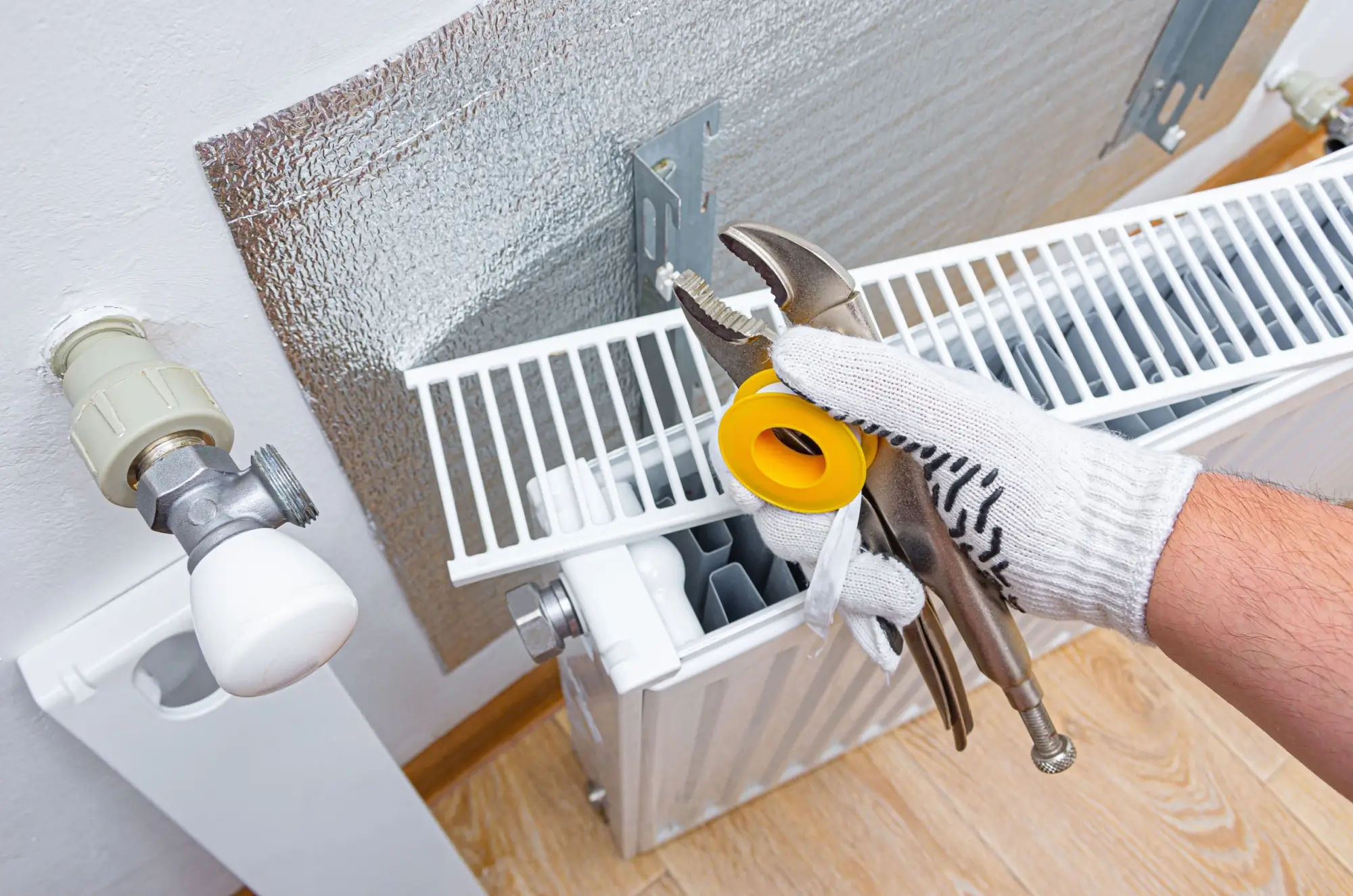 Odmontovaný radiátor