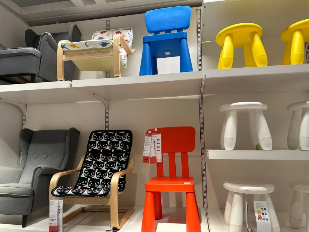 V&yacute;běr židl&iacute; Ikea