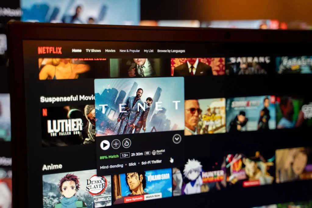 Nab&iacute;dka platformy Netflix