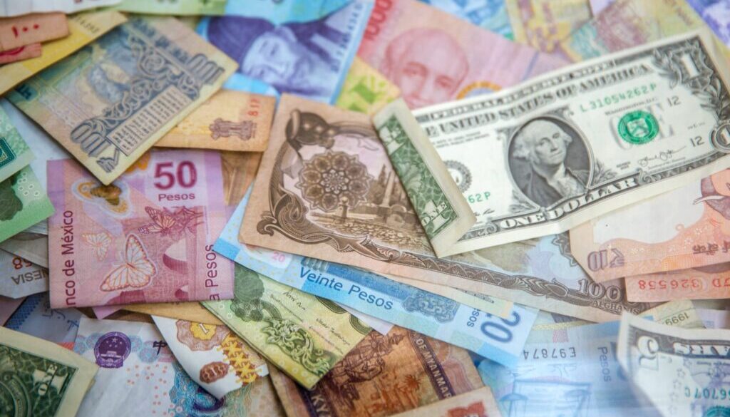 10 and one 10 us dollar bill