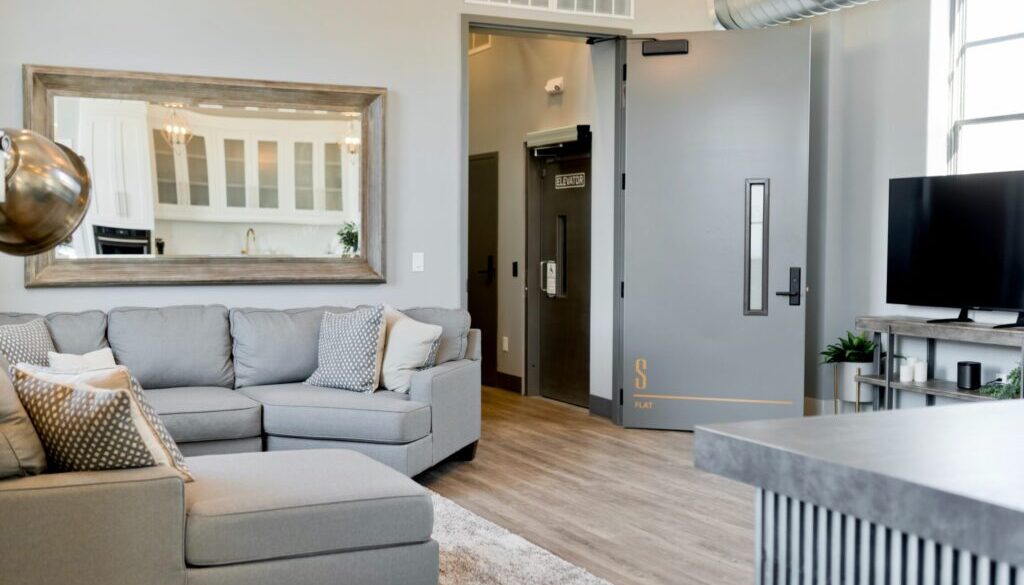 gray sectional sofa