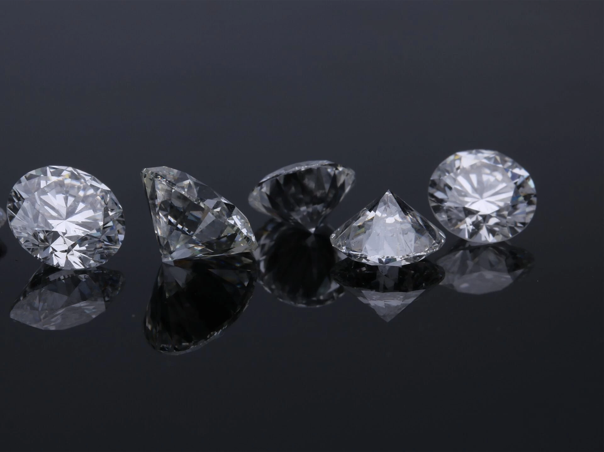 two diamond studded silver rings
