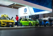 yellow Volkswagen car