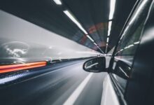 photography of wing mirror