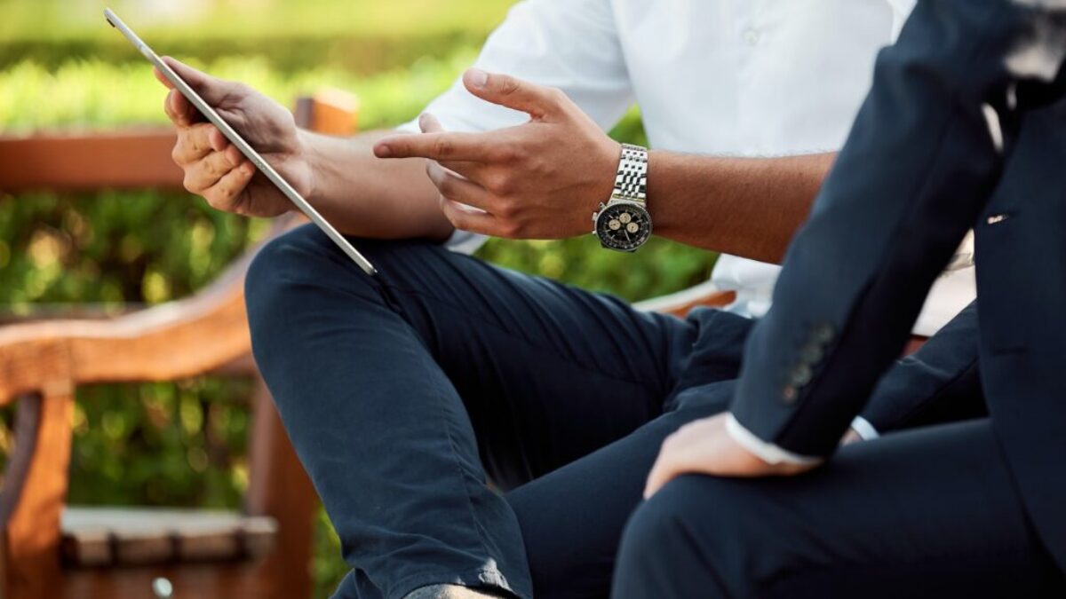 two people sitting during day