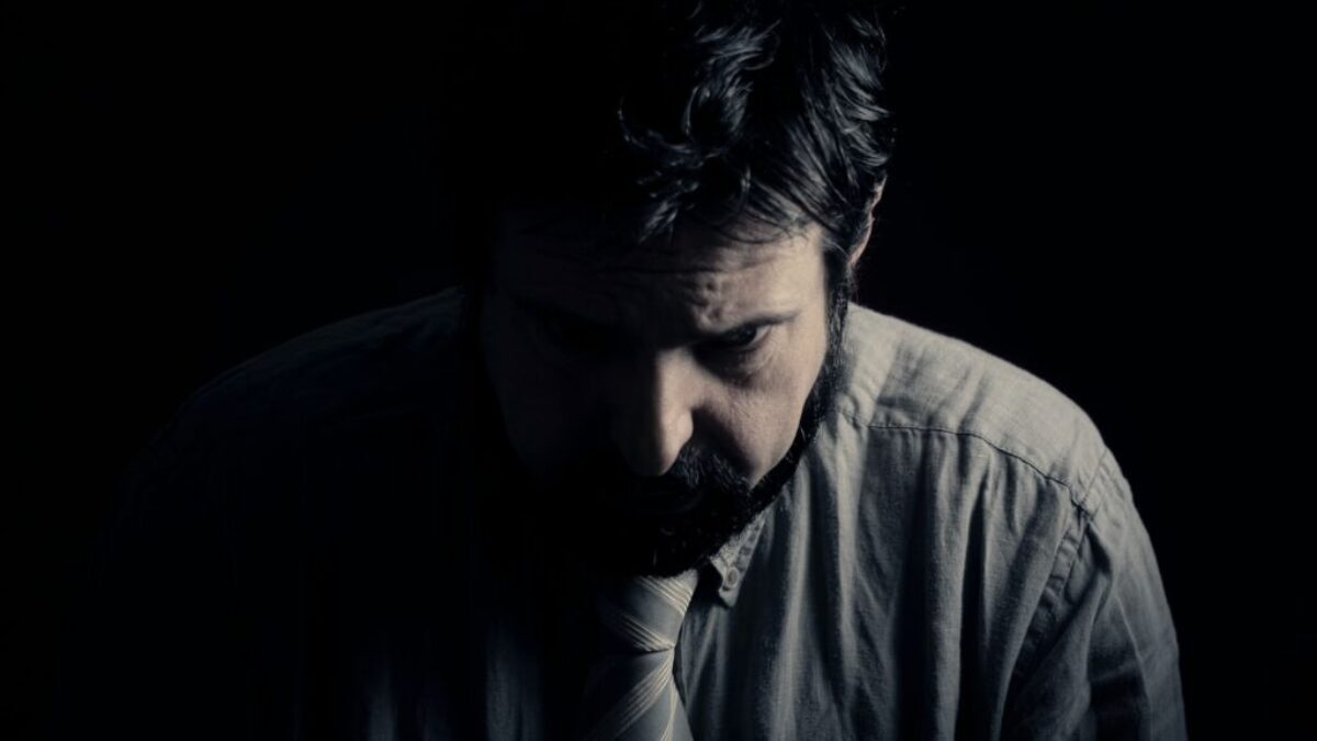 man in gray dress shirt