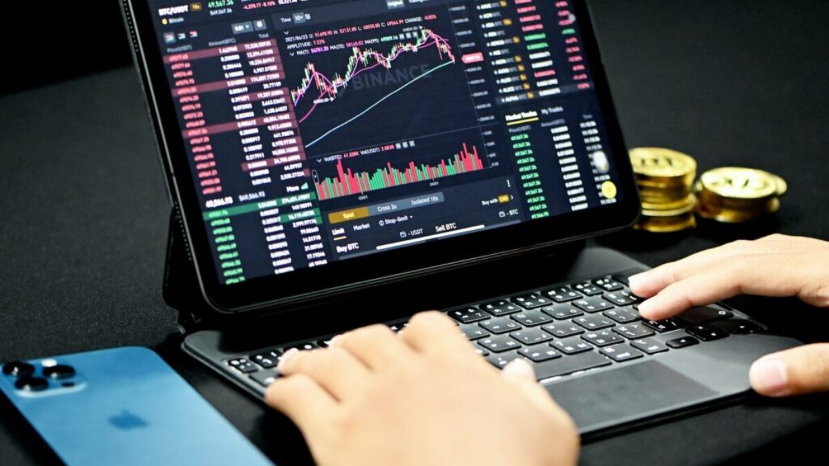 person using black and gray laptop computer
