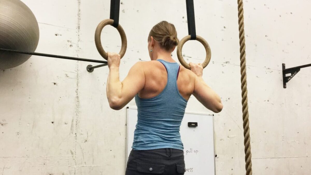 woman on rope