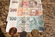 Czech money