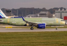D-AVVM IndiGo Airbus A320-271N - msn 8527/VT-Ixx @ Airbus factory Hamburg