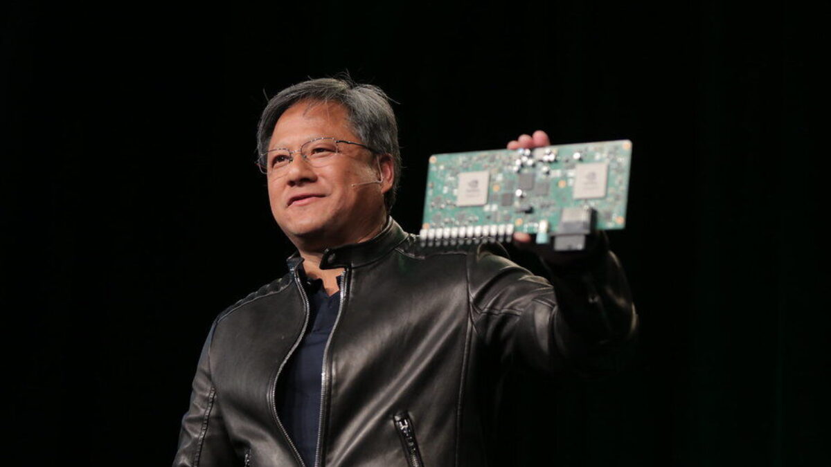 NVIDIA CEO Jen-Hsun Huang at CES