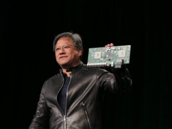NVIDIA CEO Jen-Hsun Huang at CES