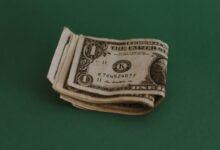 1 US dollar banknote