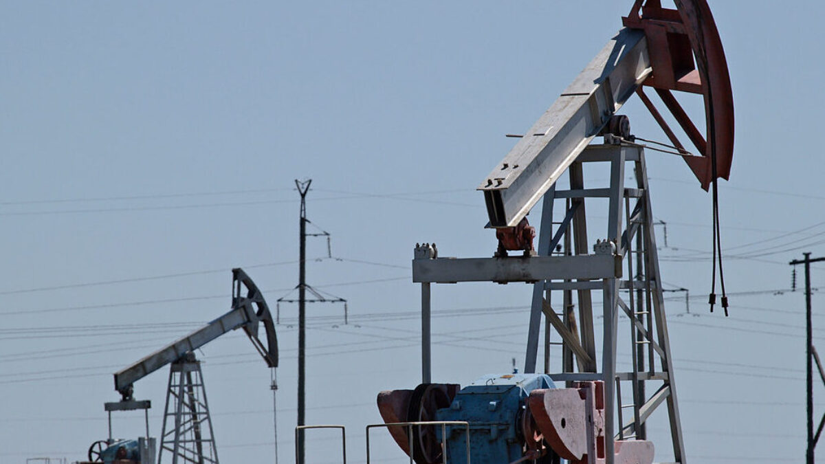Oil pumps in southern Russia