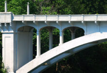 Arched bridge at Concrete, Wa 2009