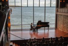 theater, piano, grand piano