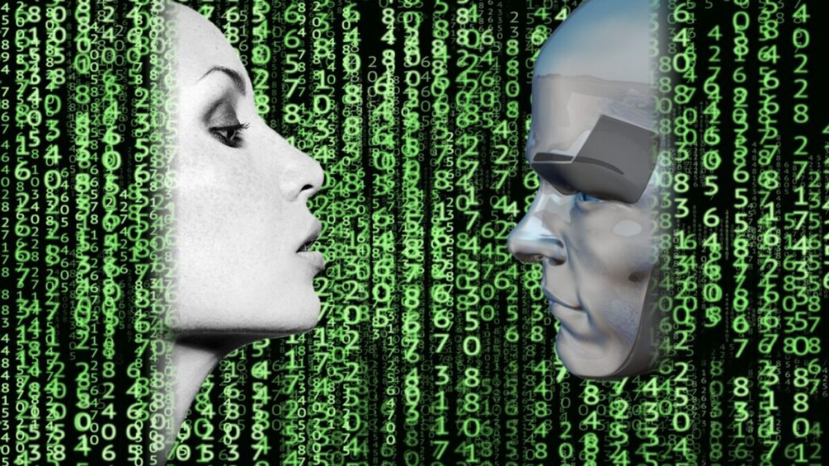 robot, human, code