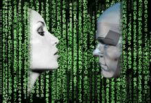 robot, human, code