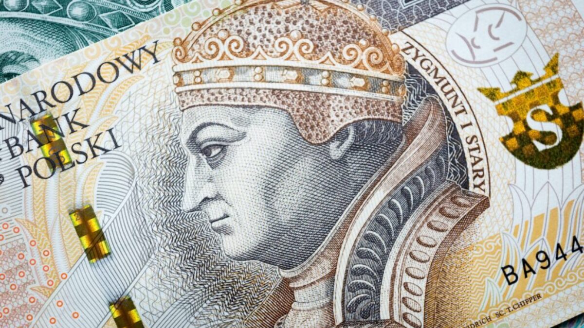 Polská měna.