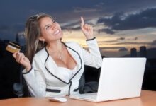business, woman, attractive