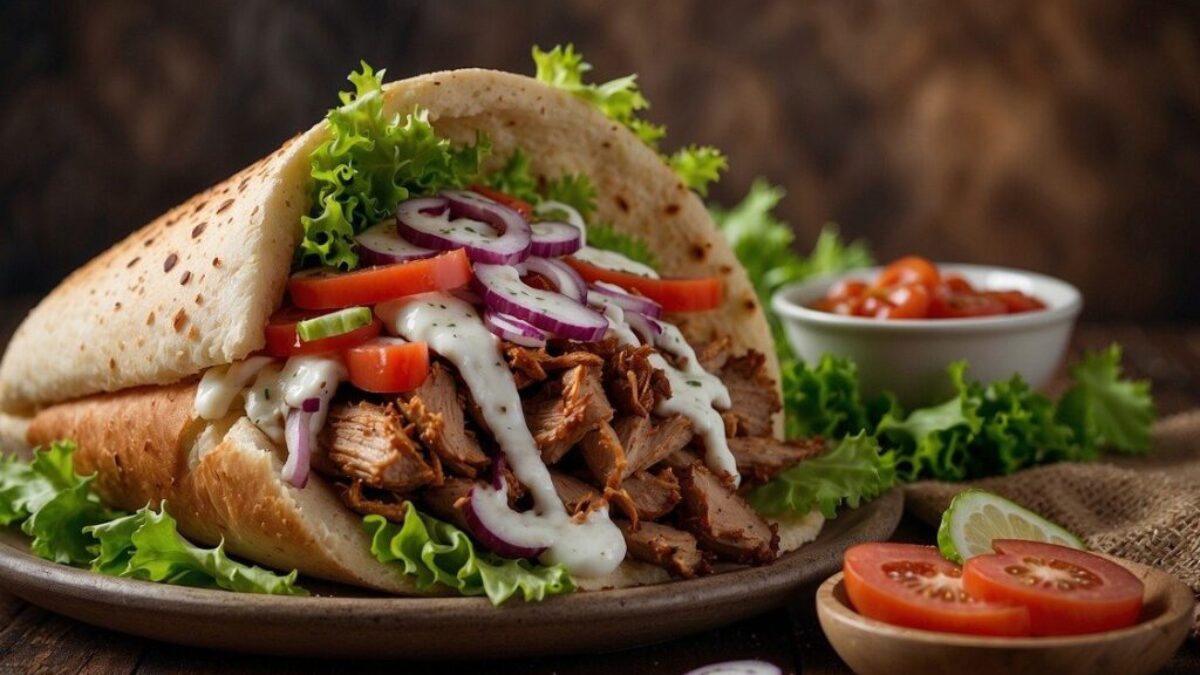 food photo, food photography, doner