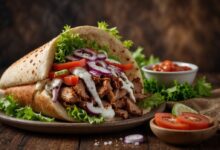 food photo, food photography, doner