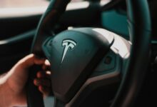 person holding black honda steering wheel