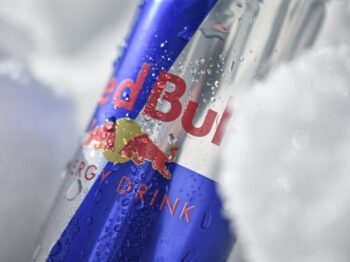 red bull energy drink can