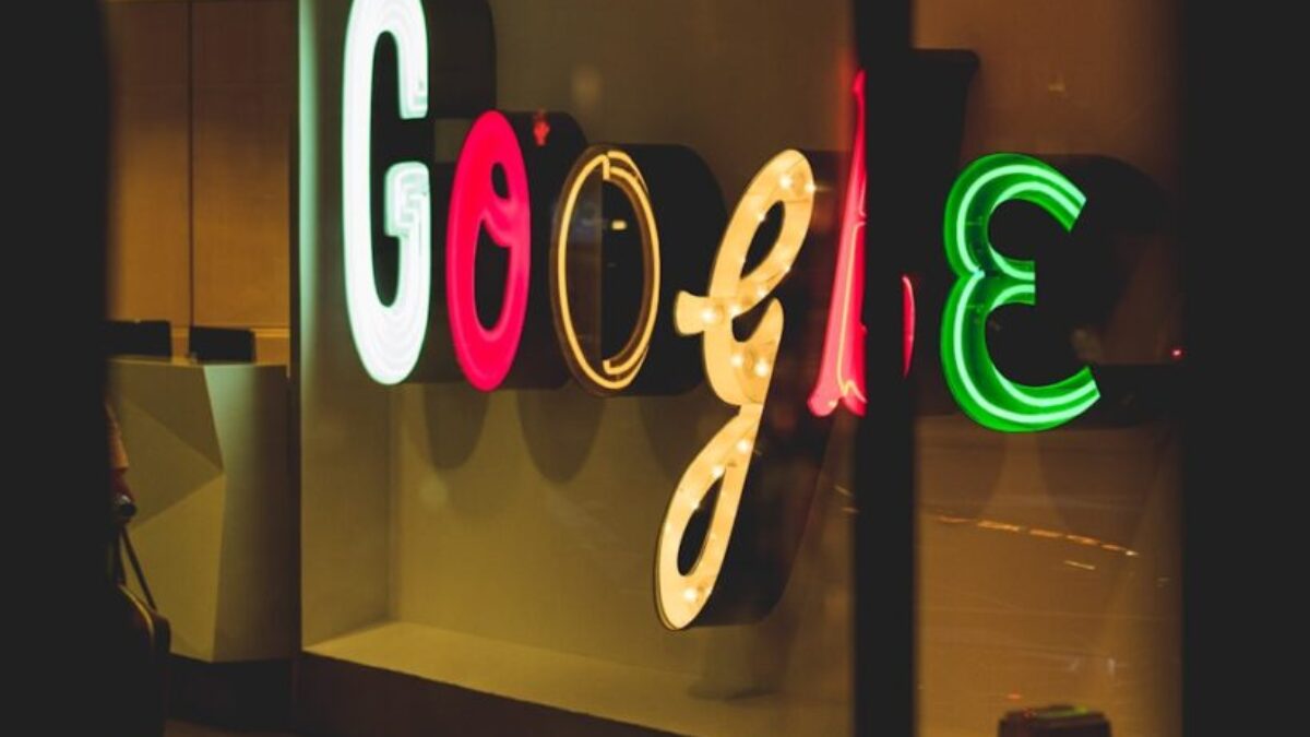 Google light signage