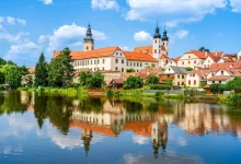 Pohled na Telč