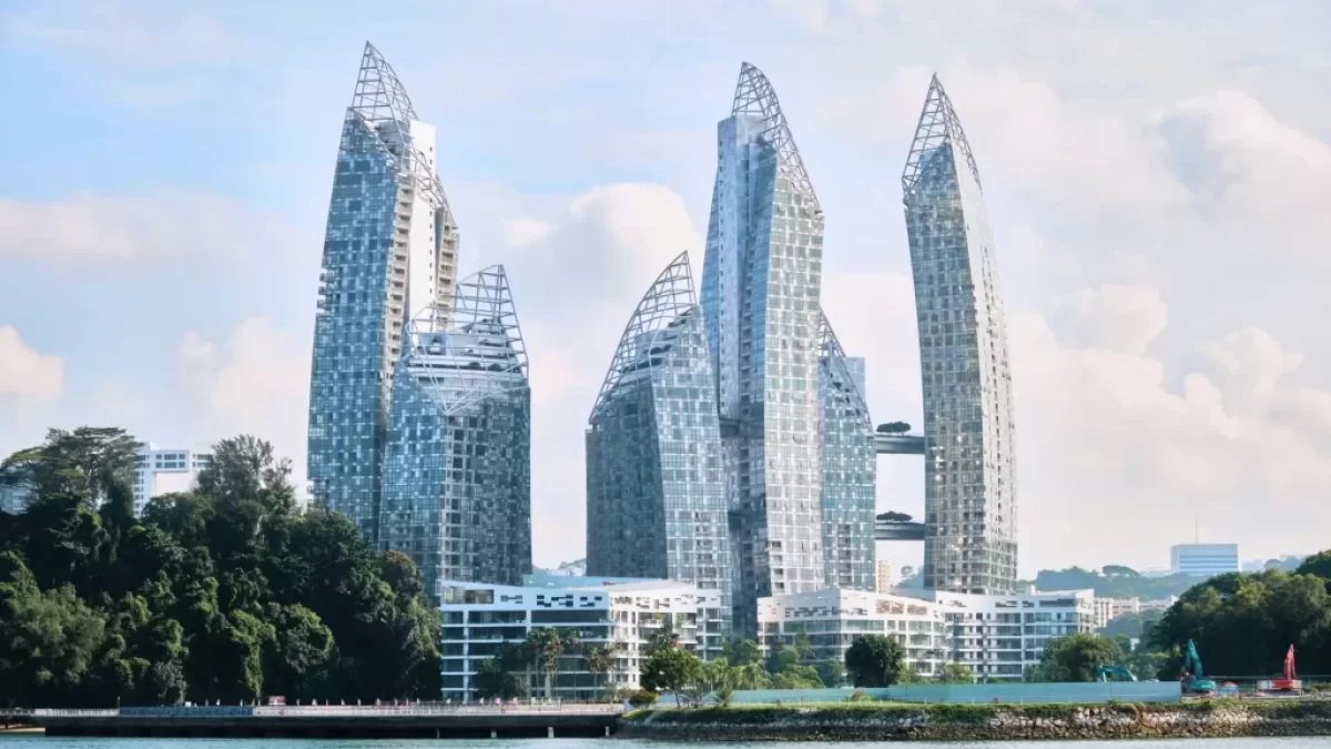 Singapurská čtvrť Keppel Bay